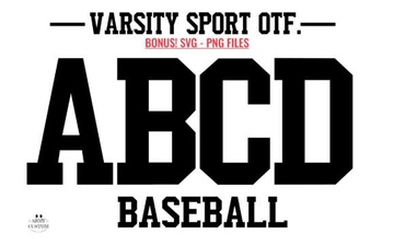 Varsity Sport Army Font Project Design Tutorials