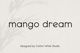 Mango Dream Font: Creative Typography Ideas
