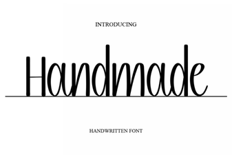 Handcrafted Font Designs for Creative Projects