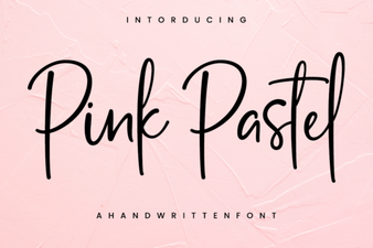 Pastel Pink Fonts: Elegant Design & Creative Project Ideas