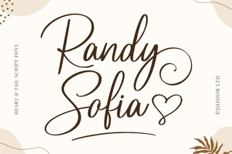 Randy Sofia Font for Clean, Modern Designs